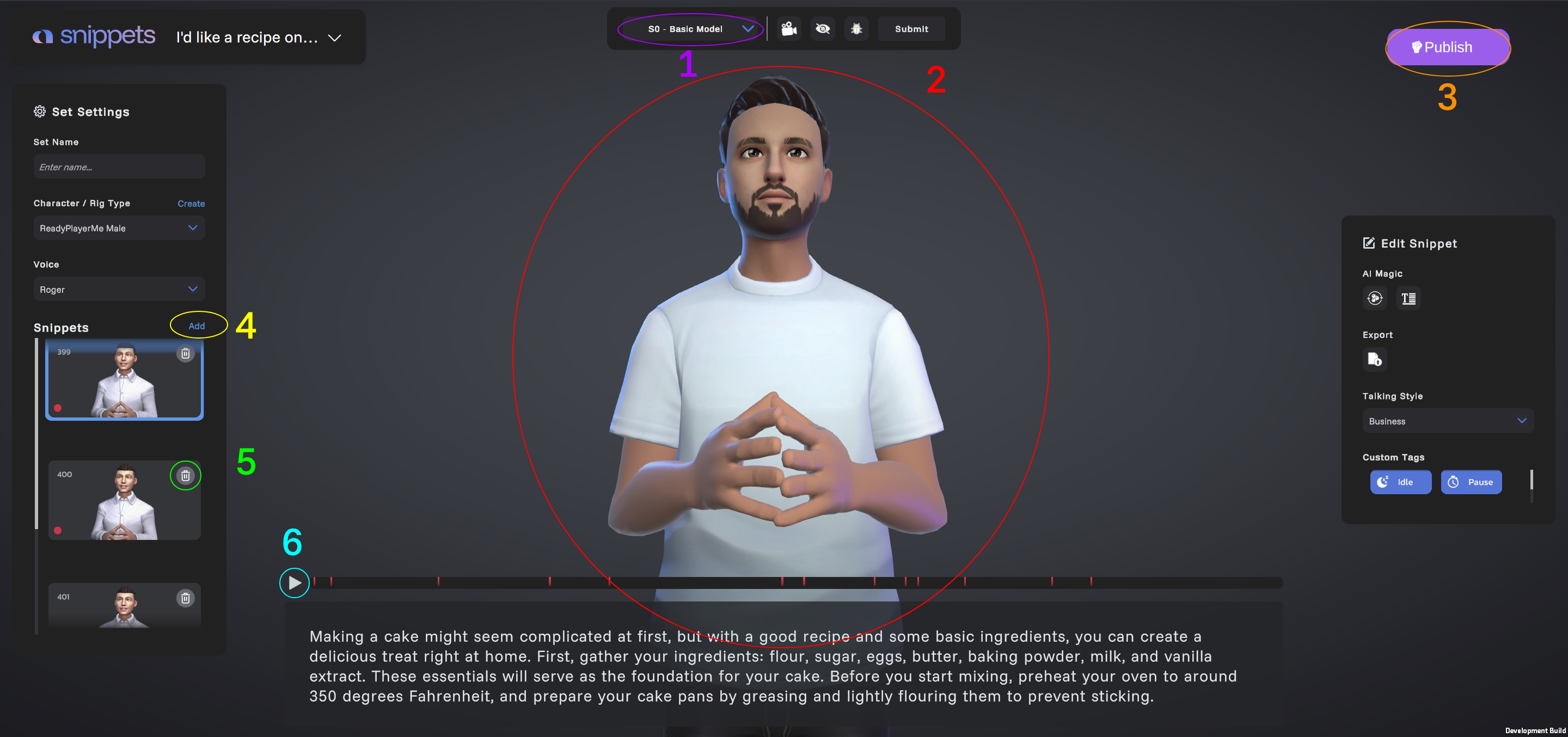 Snippet Preview Placeholder